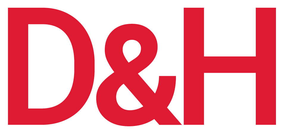 D&H logo